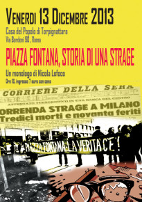 Piazza Fontana , storia di una strage.