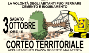 FERMIAMOLI!!! - SABATO 3 OTTOBRE ORE 15 - CORTEO TERRITORIALE