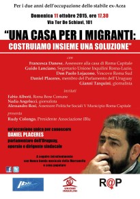 AGGIORNAMENTO:"Una casa per i migranti: costruiamo insieme una soluzione"