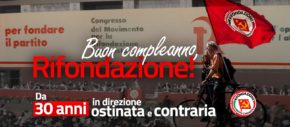 Buon Compleanno Rifondazione!!!!