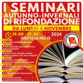 Continuano I SEMINARI AUTUNNO-INVERNALI