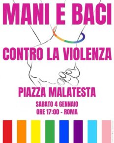 Contro la violenza - iniziativa del 4 Gennaio 25